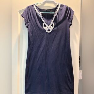 Lilly Pulitzer Navy and White Dress